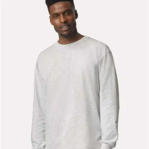 Gildan Unisex Ultra Cotton® Long Sleeve T-Shirt Ash