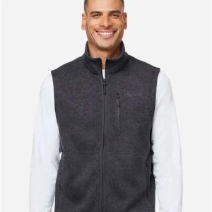 Marmot Men's Drop Line Vest Black Heather