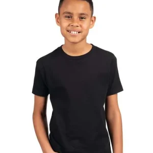 Next Level Youth Cotton Tee Black