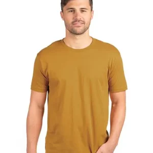 Next Level Unisex Cotton Tee Antique Gold