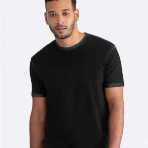 Next Level Unisex Soft Washed Tee Washed Black