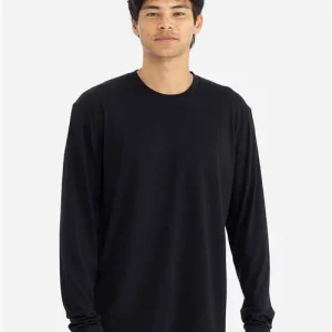 Next Level Unisex Triblend Long Sleeve Tee Black