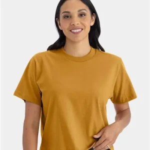Next Level Women's Heavyweight Boxy Tee Antique Gold