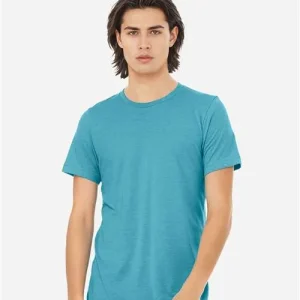 BELLA + CANVAS Triblend Tee Aqua Triblend
