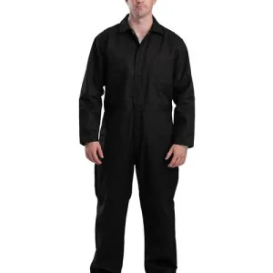 Berne Apparel Twill Unlined Coverall Black_38