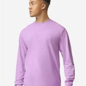 Comfort Colors Unisex Garment-Dyed Heavyweight Long Sleeve T-Shirt Berry
